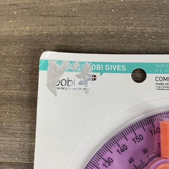 Compass and Protractor Set, Geometry Kit, Compass Protractor Set, Unicorn Eraser - Picture 4 of 8